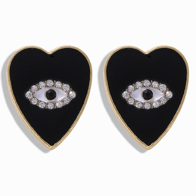 Miwens Za 2019 All Black Color Metal Crystal Acrylic Drop Earrings Lady Girls Handmade Party Statement Jewelry Accessories A568